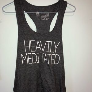 Gray tank top!